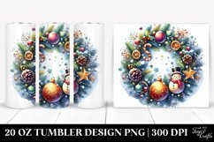 Christmas PNG 20 Oz Tumbler Design Product Image 1
