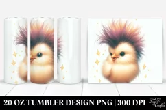 Excited Baby Chicken, 20 Oz Tumbler Product Image 1