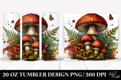 Detailed Wooden Mushroom Tumbler Product Image 1