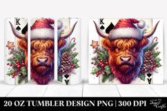 Christmas PNG 20 Oz Tumbler Design Product Image 1