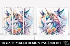 Baby Unicorn Flock of Birds. 20 oz Tumbler Design Product Image 1