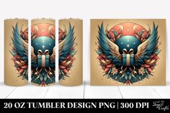 Colorful Gift with Wings Clipart 20 Oz Tumbler Product Image 1