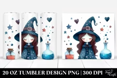 Whimsical Evil Witch Tumbler | 20 oz Tumbler Product Image 1