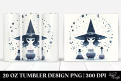 Whimsical Evil Witch Tumbler | 20 oz Tumbler Product Image 1