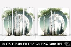 Simple Birch Clipart | 20 oz Tumbler Product Image 1