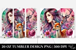 Spring 20 Oz Tumbler Png Product Image 1