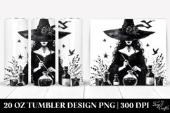 Gothic Evil Witch Tumbler | 20 oz Tumbler Product Image 1