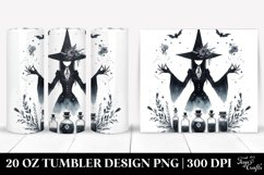 Gothic Evil Witch Tumbler | 20 oz Tumbler Product Image 1
