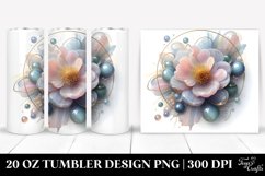 Glossy Anemone with Clipart 20 Oz Tumbler Product Image 1