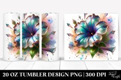 20 Oz Tumbler Sublimation | Shiny Petunia Metalic Product Image 1