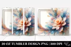 Shiny Daffodil with Clipart 20 Oz Tumbler Product Image 1