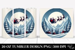 Simple Christmas Santa Image, 20 Oz Tumbler Product Image 1