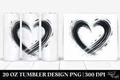 Love 20 Oz Tumbler Png Product Image 1