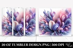 Vibrant Lavender Tumbler Design Product Image 1