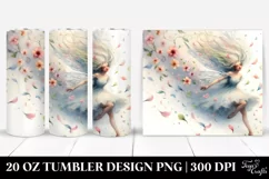Fairy Spring Watercolor Tumbler Product Image 1