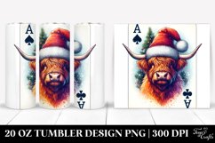 Christmas PNG 20 Oz Tumbler Design Product Image 1