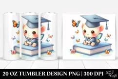 Cute Baby Butterfly Tumbler Product Image 1