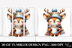 Christmas PNG 20 Oz Tumbler Design Product Image 1