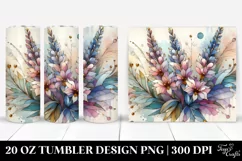 Lobelia Artwork, 20 Oz Tumbler Product Image 1