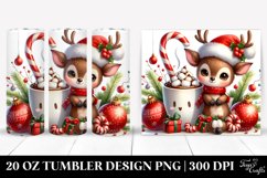 Christmas PNG 20 Oz Tumbler Design Product Image 1