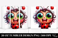 Crazy Baby Ladybug | 20 Oz Tumbler Product Image 1