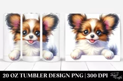 Funny Baby Papillon | 20 Oz Tumbler Product Image 1