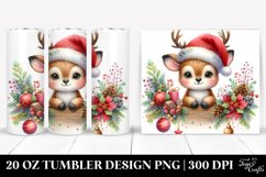Christmas PNG 20 Oz Tumbler Design Product Image 1