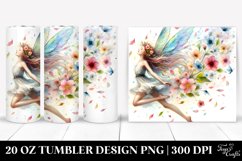 Fairy Wind Clipart Tumbler Product Image 1