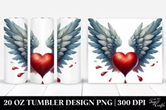Love 20 Oz Tumbler Png Product Image 1