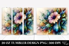 Stained Petunia | 20 oz Tumbler Product Image 1