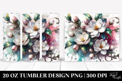 Jasmine Metallic Splash | 20 Oz Tumbler Product Image 1