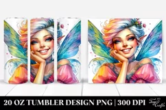 Fairy Smiling Funny | 20 oz Tumbler Product Image 1