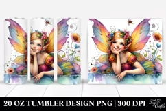 Fairy Smiling Funny | 20 oz Tumbler Product Image 1