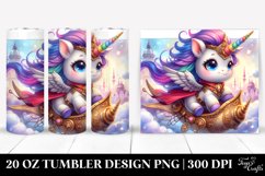 Cute Baby Unicorn from Airship | 20 Oz Tumbler Product Image 1