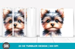 Watercolor Baby Yorkshire Terrier | 20 oz Tumbler Product Image 1