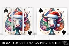 Christmas PNG 20 Oz Tumbler Design Product Image 1