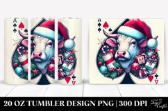 Christmas PNG 20 Oz Tumbler Design Product Image 1