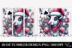 Christmas PNG 20 Oz Tumbler Design Product Image 1
