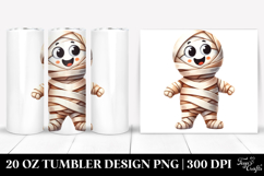 Cute Ghost 20 Oz Tumbler Product Image 1