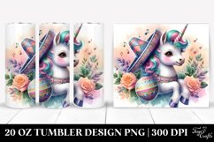 Baby Unicorn Latin Club. 20 oz Tumbler Design Product Image 1