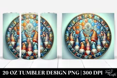 Gnomes Winter Designs Clipart 20 Oz Tumbler Product Image 1