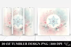 Vintage Snowflake Tumbler | 20 oz Tumbler Product Image 1