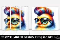 Baby Chicken Proud Pose 20 Oz Tumbler Product Image 1