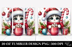 Christmas PNG 20 Oz Tumbler Design Product Image 1