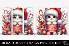 Christmas PNG 20 Oz Tumbler Design Product Image 1