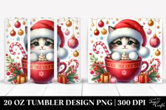 Christmas PNG 20 Oz Tumbler Design Product Image 1