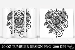 Love 20 Oz Tumbler Png Product Image 1