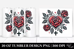 Spring 20 Oz Tumbler Png Product Image 1