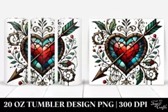 Valentines 20 Oz Tumbler Png Product Image 1