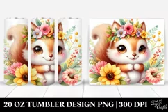 Colorful Baby Squirrel Tumbler Product Image 1